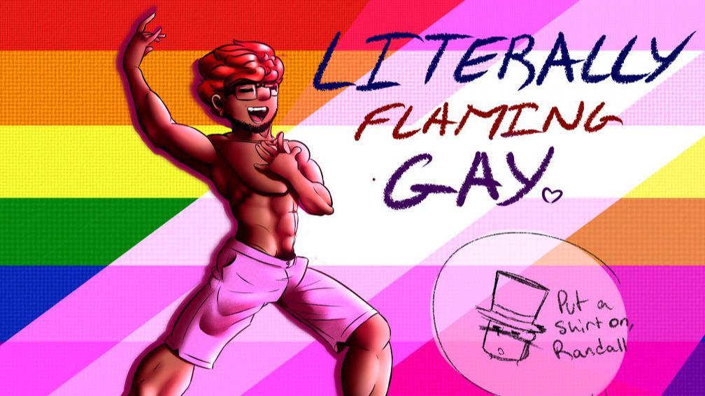 PRIDE FLAG FLAMING PSYKER | H40 | BRAIN/**SHIELD**/WARP | DUELING/INFERNO