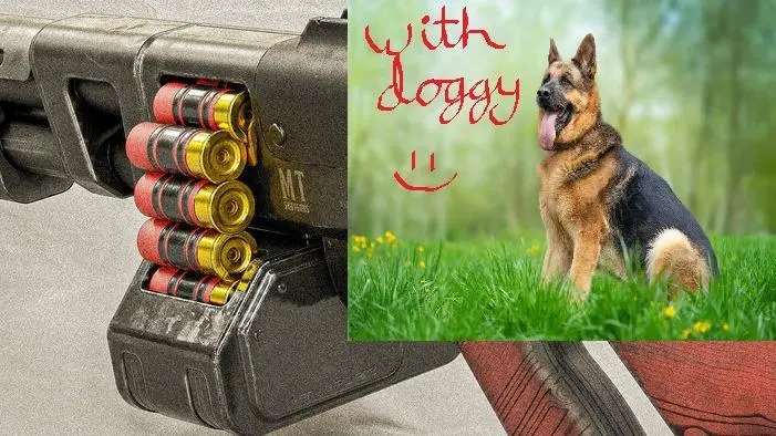 Beltfed Buckshot (With Dog)