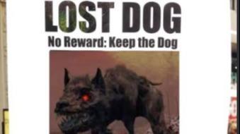 Meta Arbites with the doggy