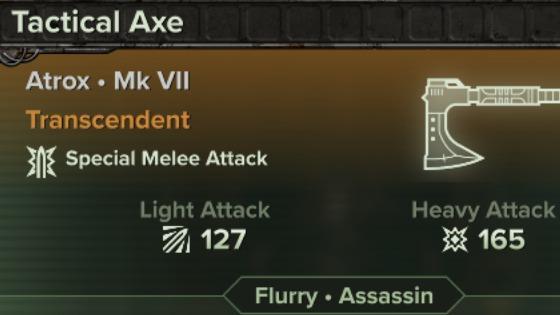 Æon's Tac Axe Ez-mode