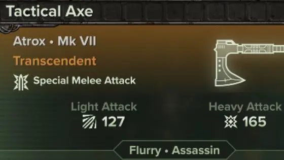 Æon's Tac Axe Ez-mode