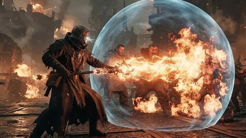 BUBBLE + INFERNO STAFF - HAVOC BUILD