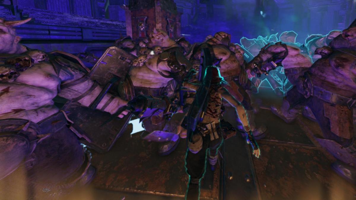 H40 cleanse-book zealot | mk 6 knife + boltgun