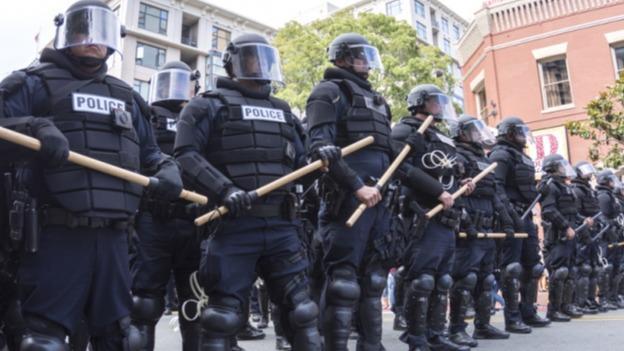 Frontline Riot Police