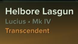 Helbore Lasgun Deadshot Build