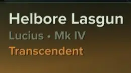 Helbore Lasgun Deadshot Build