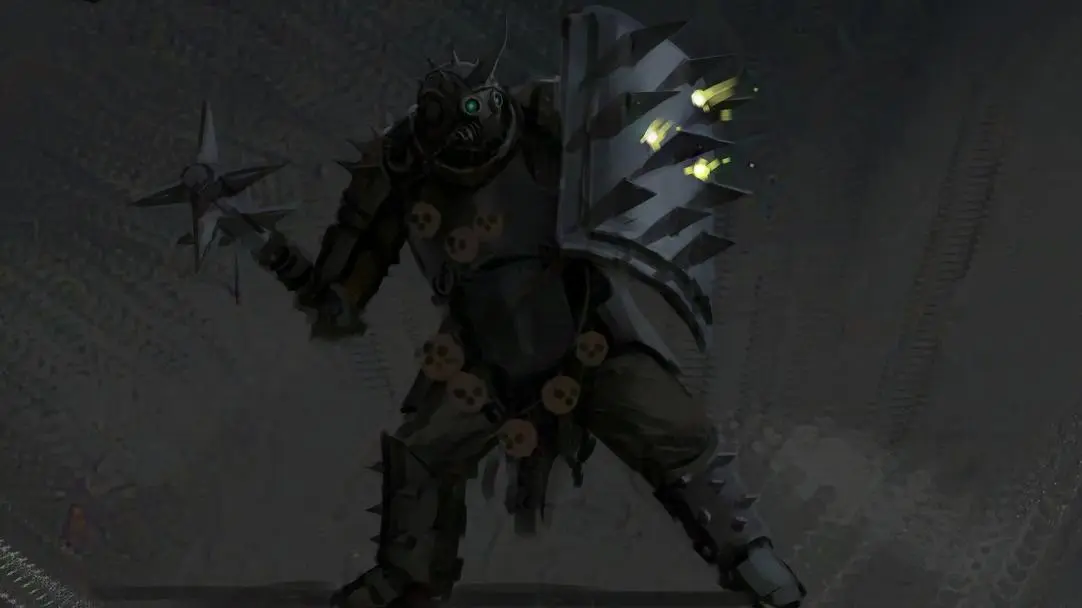 Spikeshield Ogryn | Loyal Protector | Frag Bomb (Nightmares and Visions update)