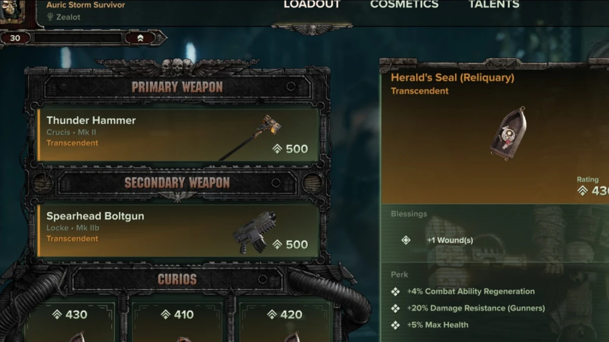 Dark Communion Auric Maelstrom D-III-VII-IX-G