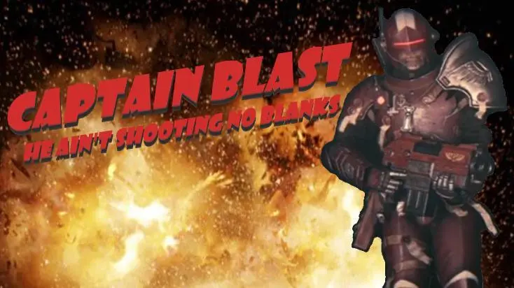 Captain Blast; Mk III Boltgun Rise Up Build