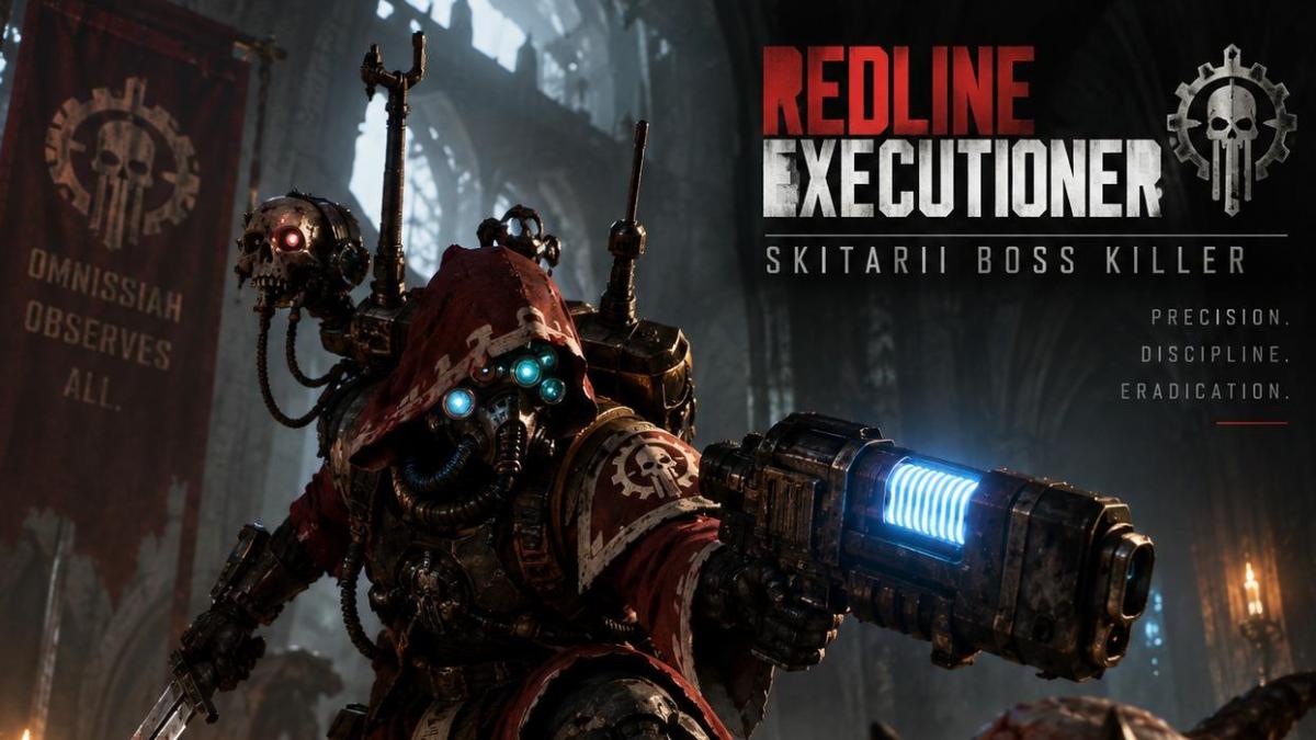 Redline Executioner — Skitarii Boss Killer