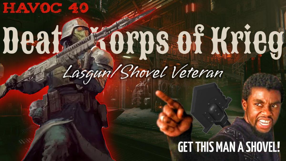 Havoc 40 | Death Korps of Krieg - Helbore Lasgun/Shovel