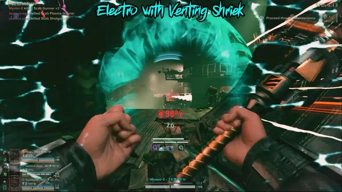 Mister E - Electro Staff (w/ Venting Shriek)