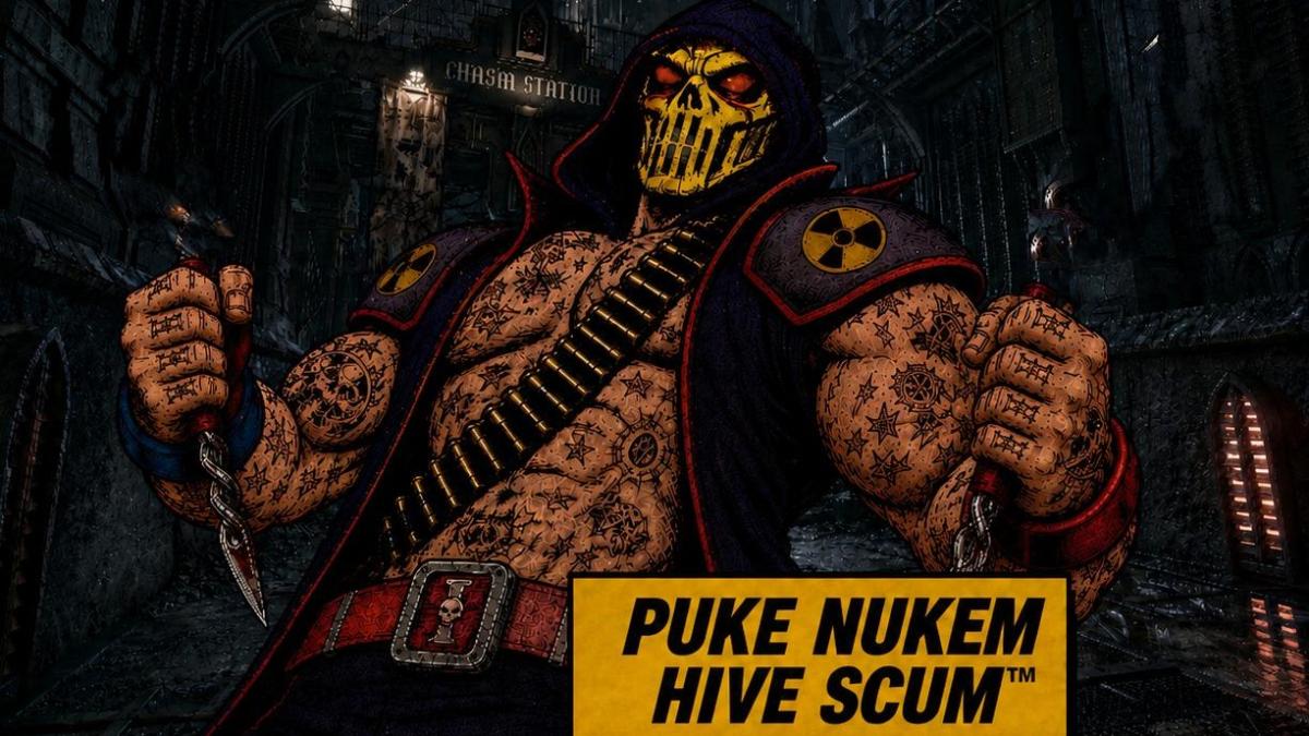 Puke Nukem | Melee Hybrid, Desperado (Explosive Bolt Pistol)