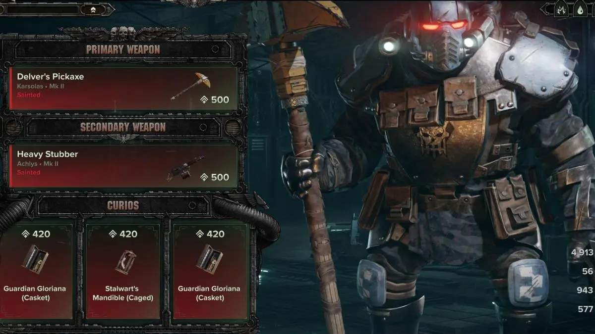 Ogryn Pickaxe Havoc 40