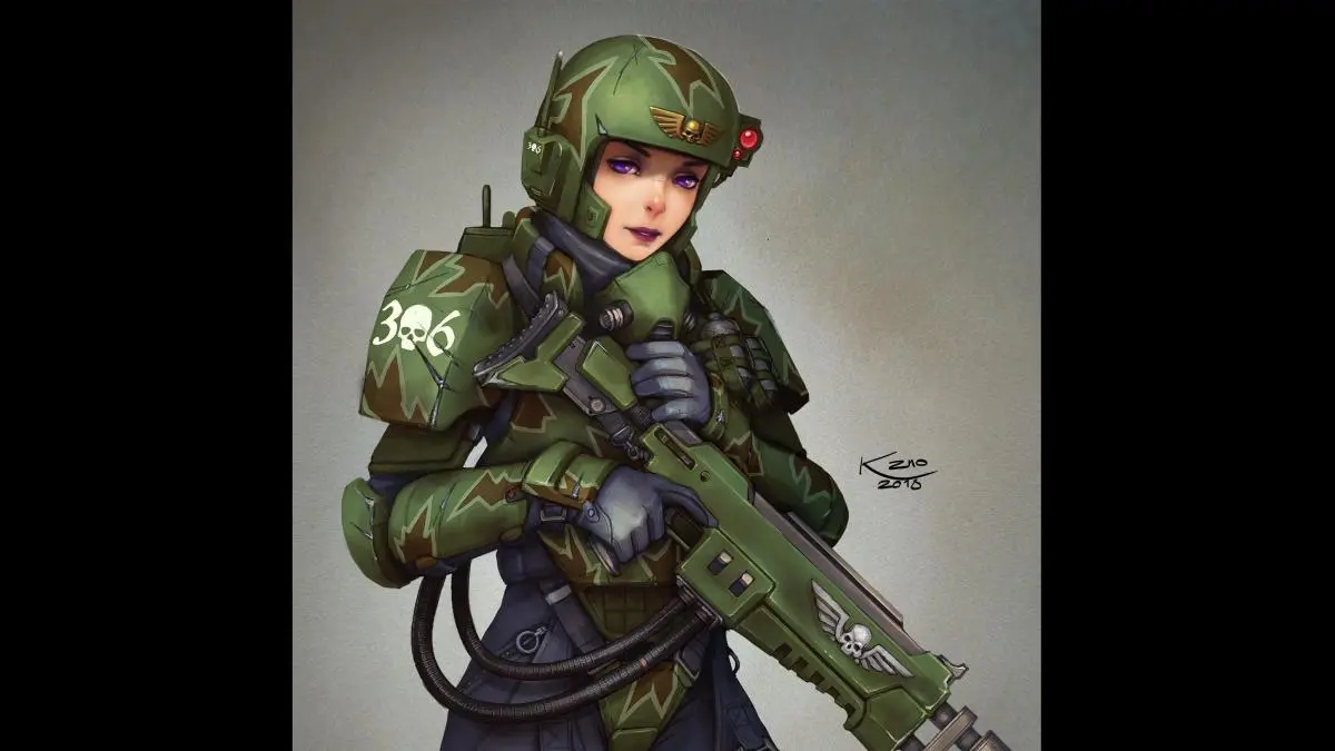 Kasrkin Veteran Variant 1 FT