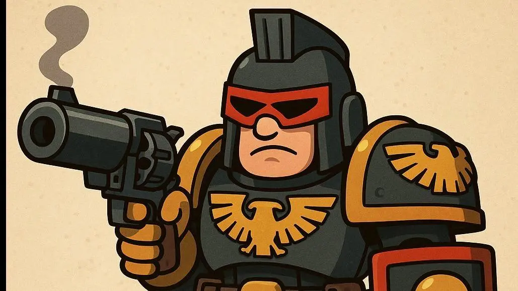 Did I fire 5 shots?  ALL the shots Revolver Arbites Terminus Warrant