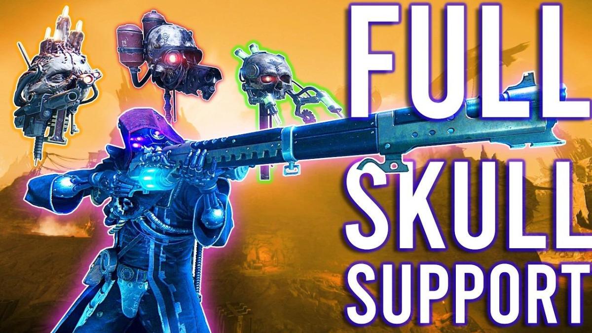 Havoc 40 | Skitarii | Full Skull Support - VE Imbued Skull Tech