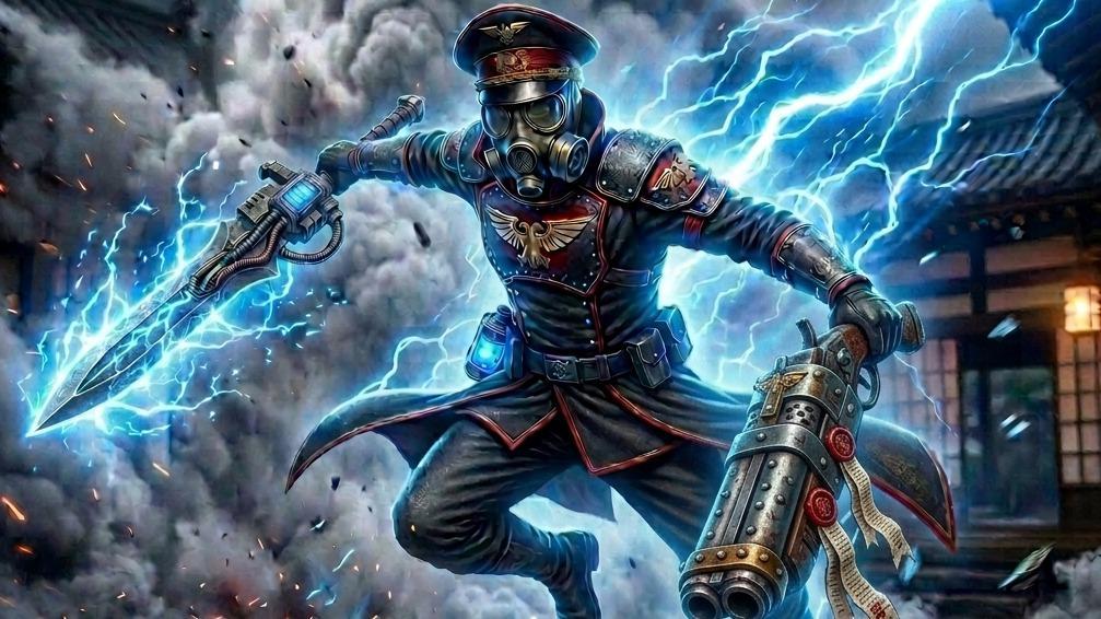 4 Smoky Ninja Man with Crazy Ahh Sword