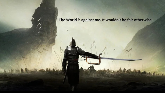 Duel against the world