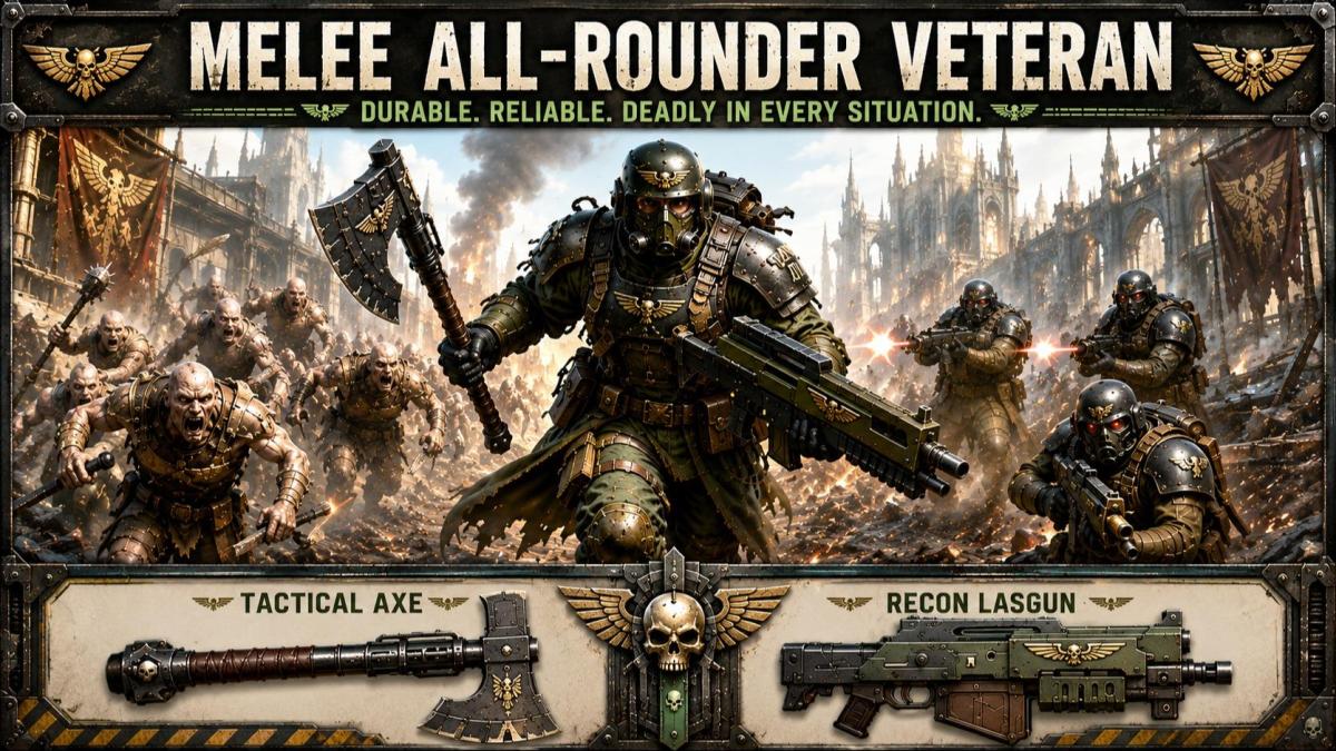 Melee All-Rounder Support Veteran with Revive