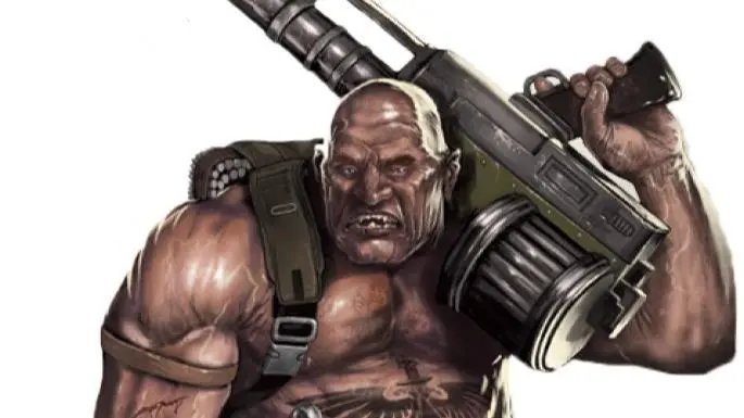 The Bolt Cannon Ogryn