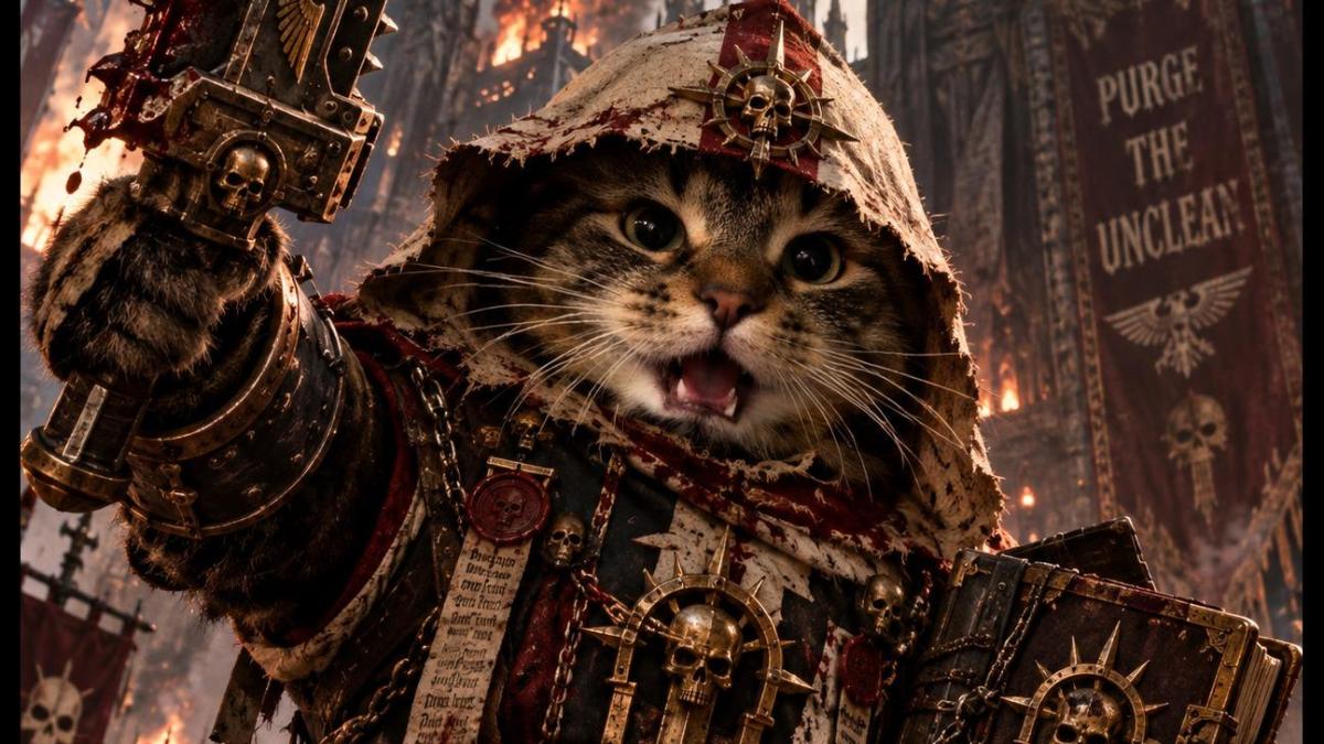 purrrge the unclean - tac axe