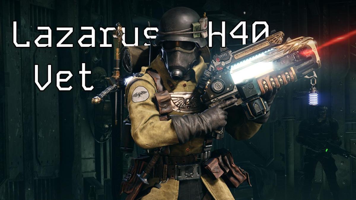 Lazarus' H40 Krak Head Veteran // So anyway, I started blasting (with my Plasma gun)