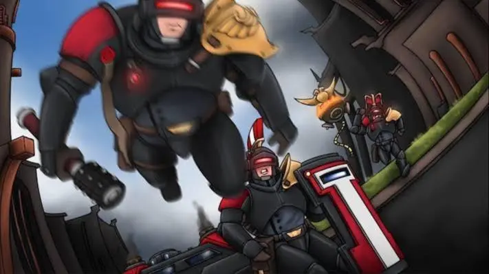 HE'S ARMED! GET HIM!