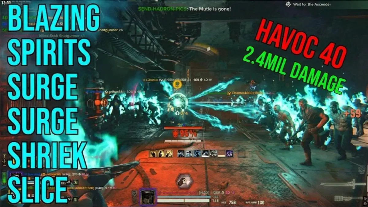 H40 BS5 BUILD (BLAZING SPIRITS SURGE SURGE SHRIEK SLICE)