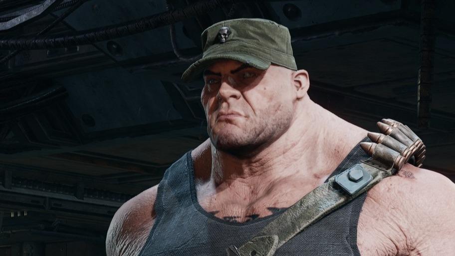 Ogryn, the Foot Knight impersonator!