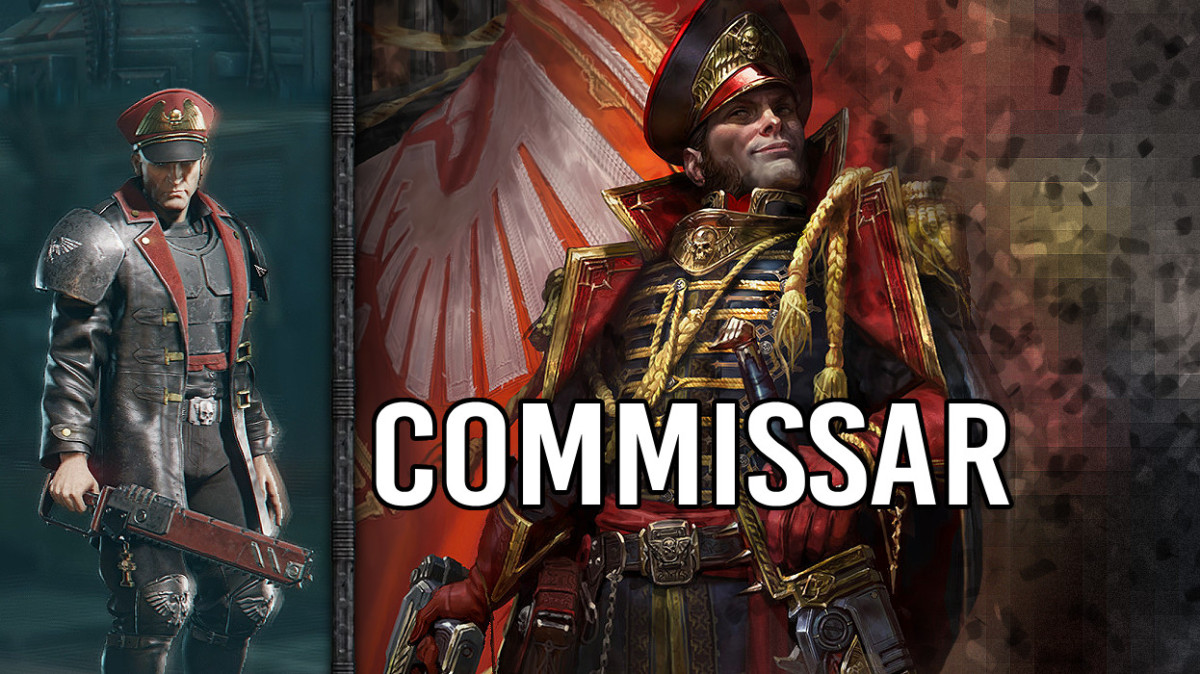 LORETIDE - Veteran - Commissar - Bolt Pistol + Mk IV Chainsword