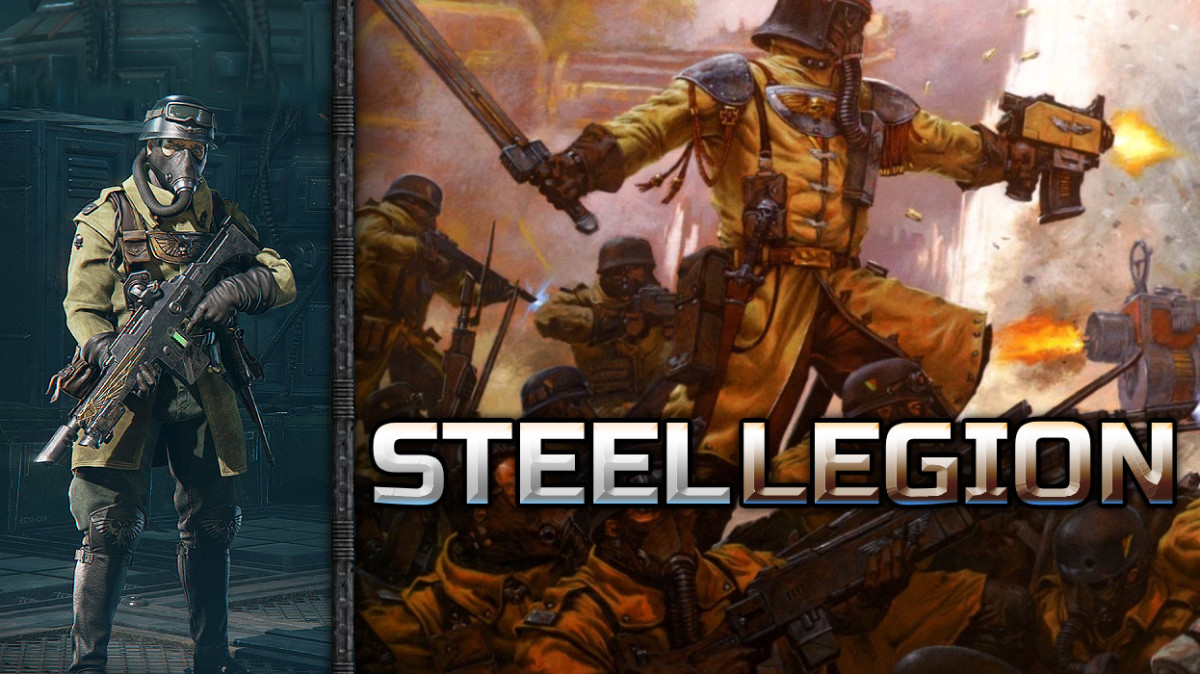 LORETIDE - Veteran - Steel Legion - MG XIII Lasgun + Mk IV Combat Sword