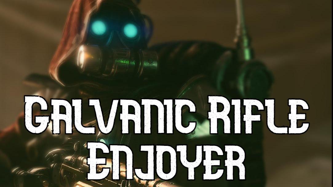 Stylish Melee build with No reload Galvanic Rifle