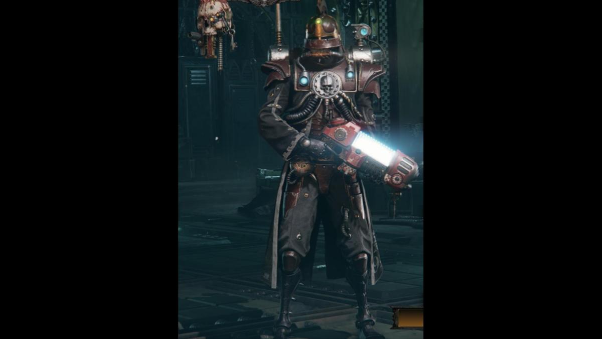 Skitarii heavy gunner