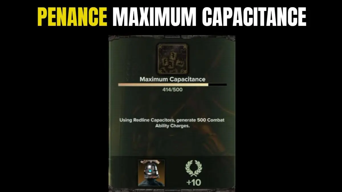 PENANCE Maximum Capacitance