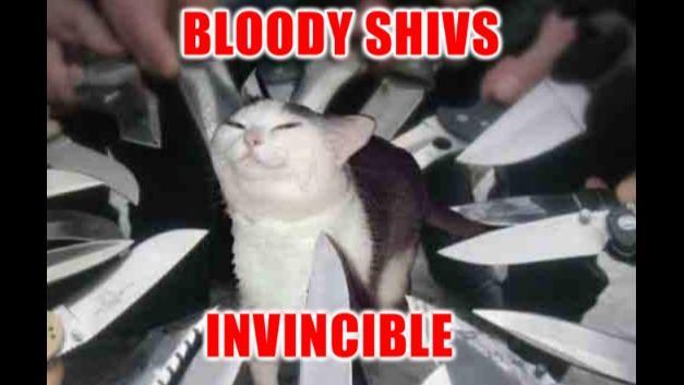 Bloody shivs Invincible