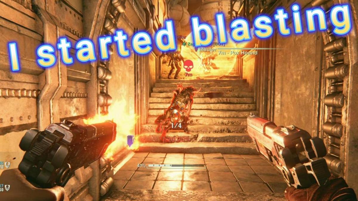 Hive scum akimbo (Desperado dual stub pistols)