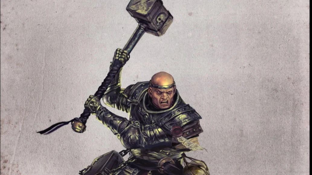Warrior Priest of the Emperor    (CHORUS/PIETY/THAMMER)