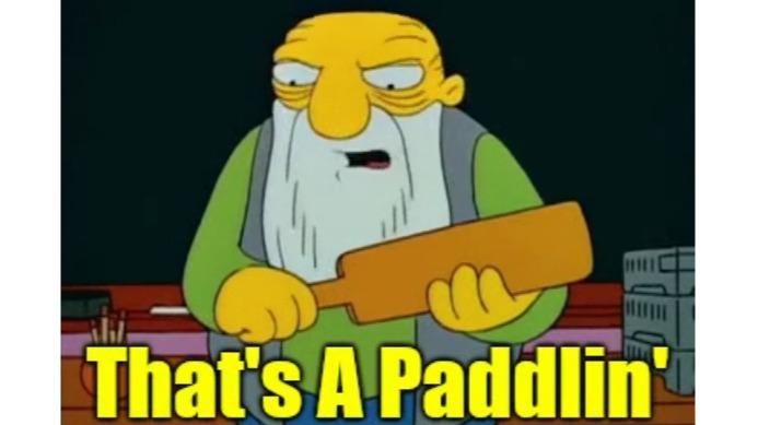 That's A Paddling $.0