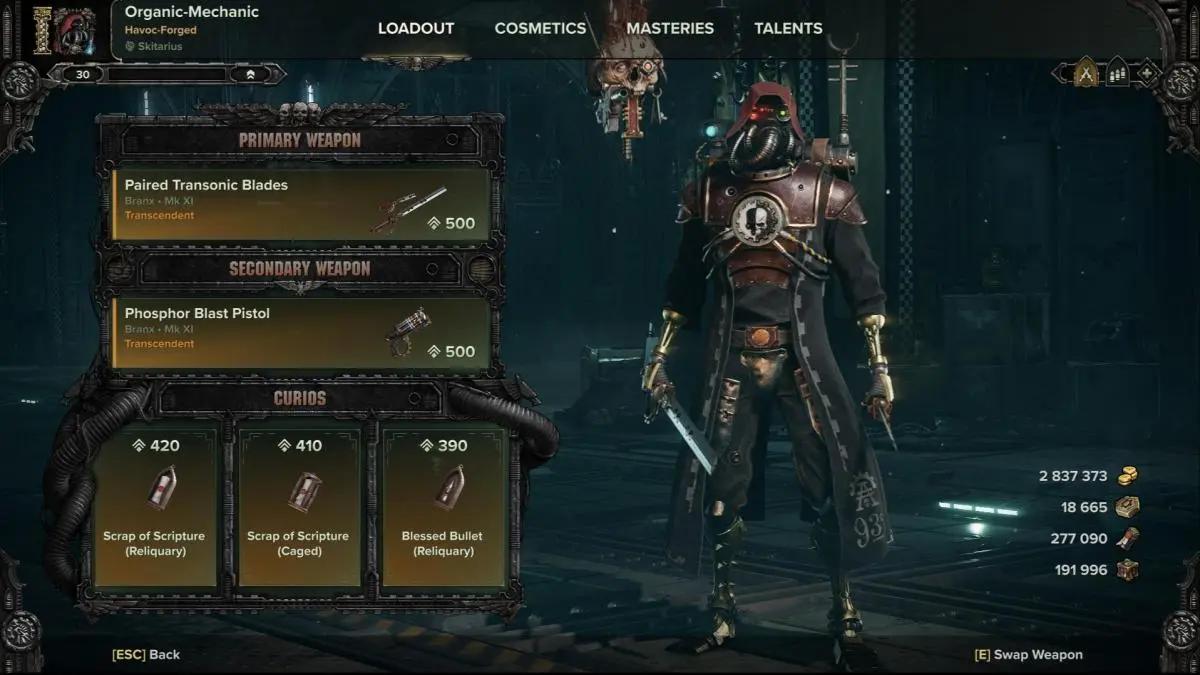 Voltaic Skitarius - Melee - Havoc 40 READY