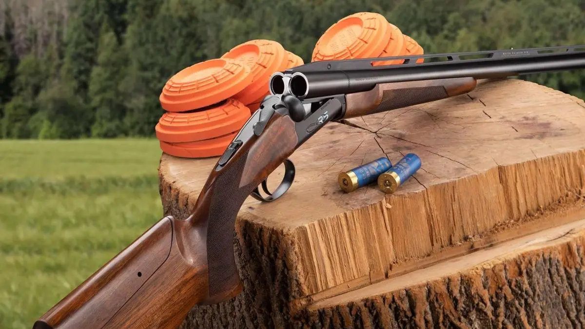 Triple Barrel Clay Pigeon Shooter