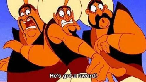 We've all got swords