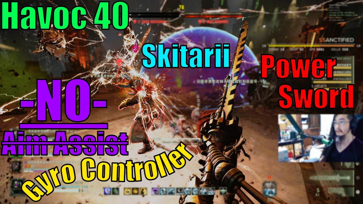 Havoc 40 Skitarii=Powersowrd+Phosphor+Emitter