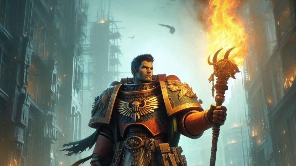 Havoc 40 - Psyker Inferno Staff (Bubble)