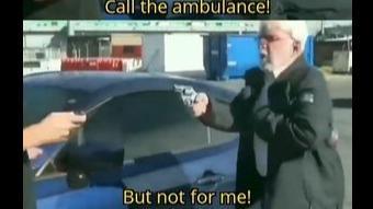 Call the ambulance but not for me