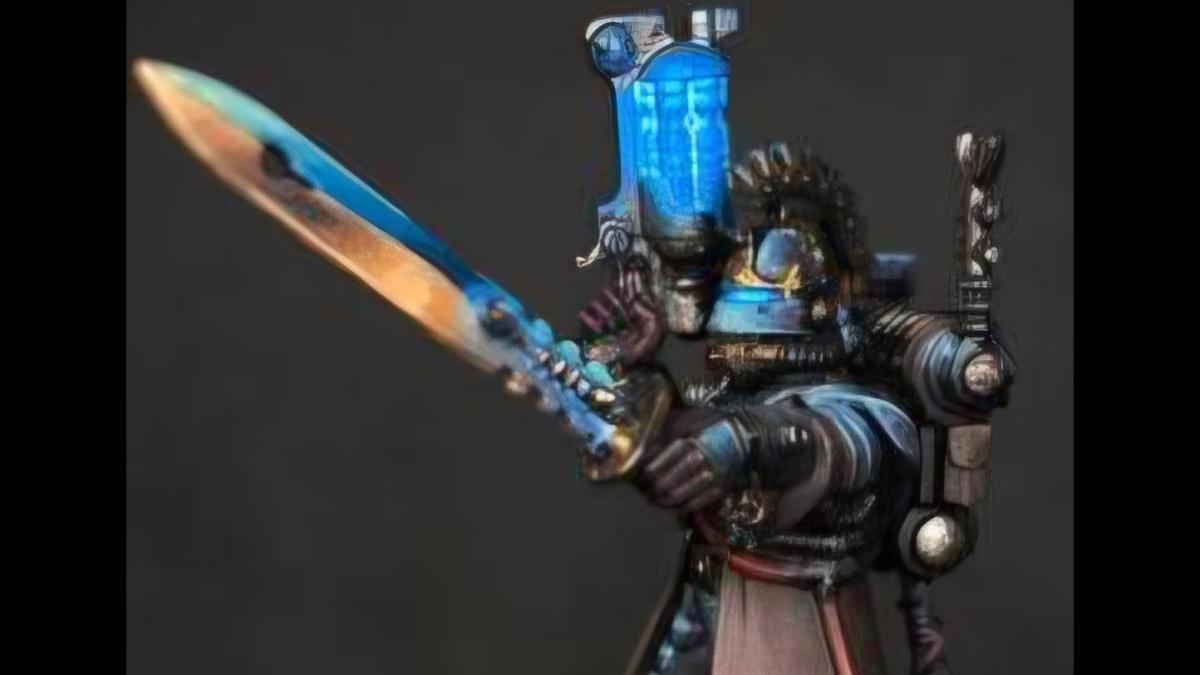 Arcing Vanguard Swordsbot