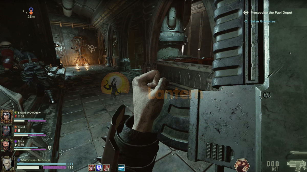 Instead of going down to continue to the last area, turn to the left and go into the room